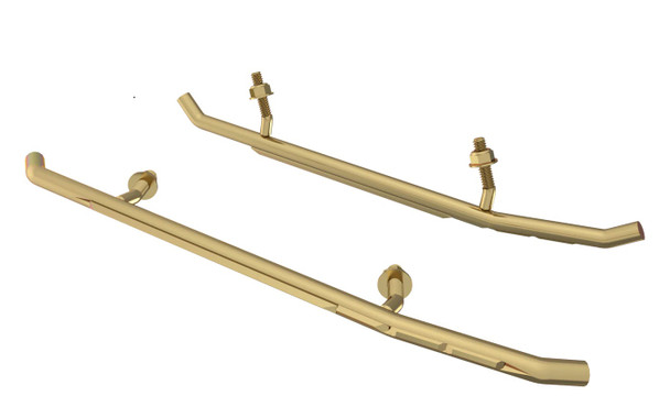 P08-287-06 Qualipieces Polaris Traveler Snowmobile Carbide Runner Pair