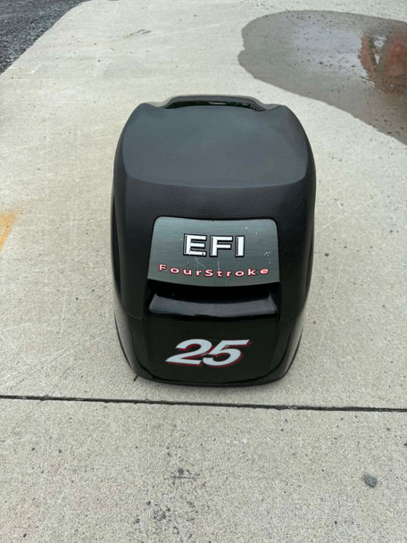 USED 896109T02 Mercury Cover Cowling 25hp EFI 4 Stroke