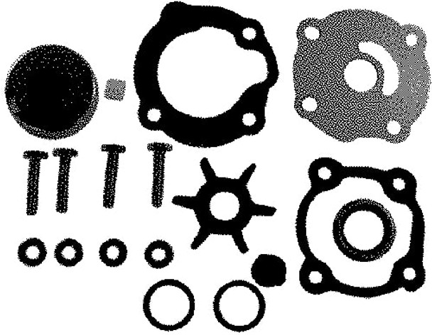 18-3401 Sierra Water Pump Kit without Housing OMC