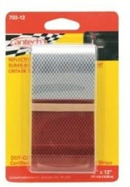 703-12 Cantech Reflective Safety Tape 2in x 12in