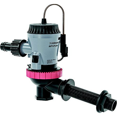 Johnson Pump Aqua O2 Twin Port 500 GPH Aerator Pump - Flex Mount - 12V [10-13649-01] main image 1