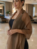 15-LUMINE TAUPE SHAWL