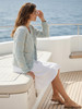 SJ-JAIPUR BLUE FLORAL QUILTED JACKET