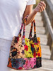 AB108B- PARADISE BIRDS MULTI HANDBAG