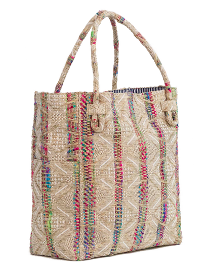 BAX-SUMMER MOON BEIGE XL TOTE