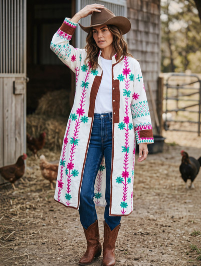 SR-NOMADIC NATURAL SUZANI DUSTER