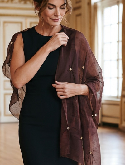 06B-CELINE MINK SHAWL