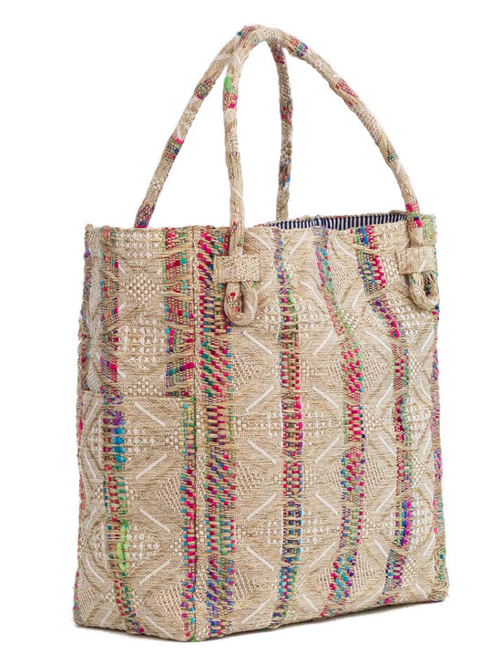 BAX-SUMMER MOON BEIGE XL TOTE