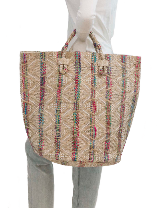 DAY L-SUMMER MOON BEIGE SHLEPPER TOTE