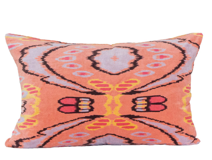 L103-CRAZY COW TANGERINE SMALL LUMBAR