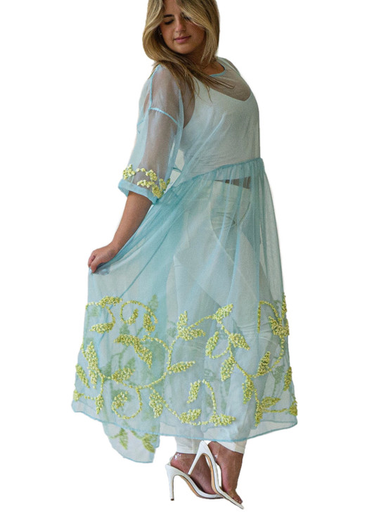 PIROUETTE DRESS ICY BLUE