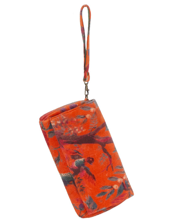 AC108B-PARADISE ORANGE CLUTCH