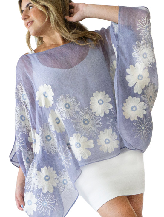 08-SWEETHEART PERWINKLE SHAWL