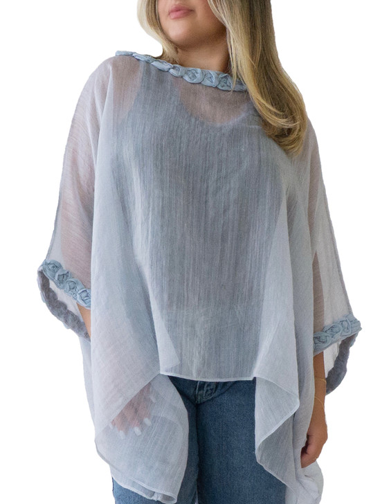 53-MARILYN PERWINKLE PONCHO