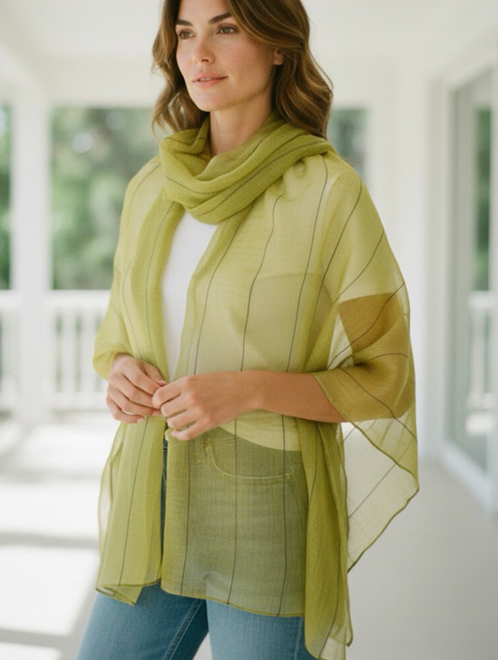 06-MADELEINE CELERY SHAWL