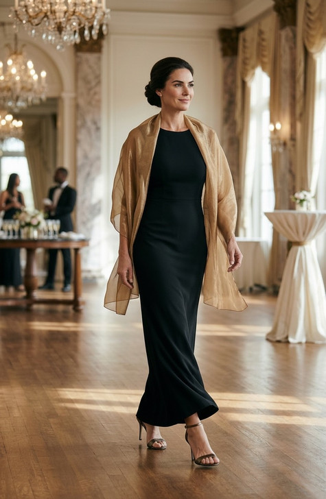 15-LUMINE TAUPE SHAWL