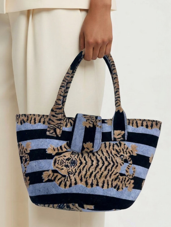 AB107-NOMADIC TIGER BLACK MINI BUCKET BAG