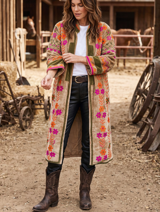 SRV-SAHARA CAFE LONG JACKET