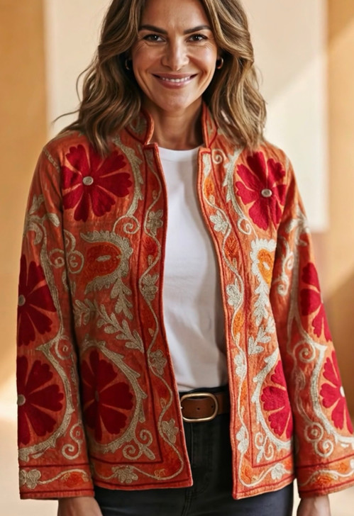 S-NOMADIC BURNT ORANGE SUZANI