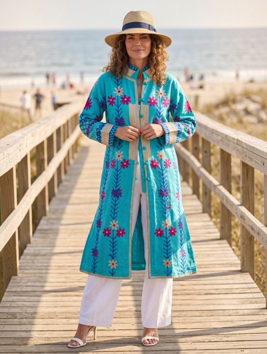 SR-NOMADIC BLUE SKY SUZANI DUSTER