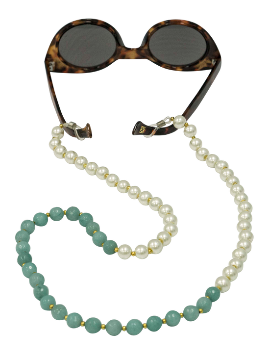 EYE SPEC-BLUE PEARLS