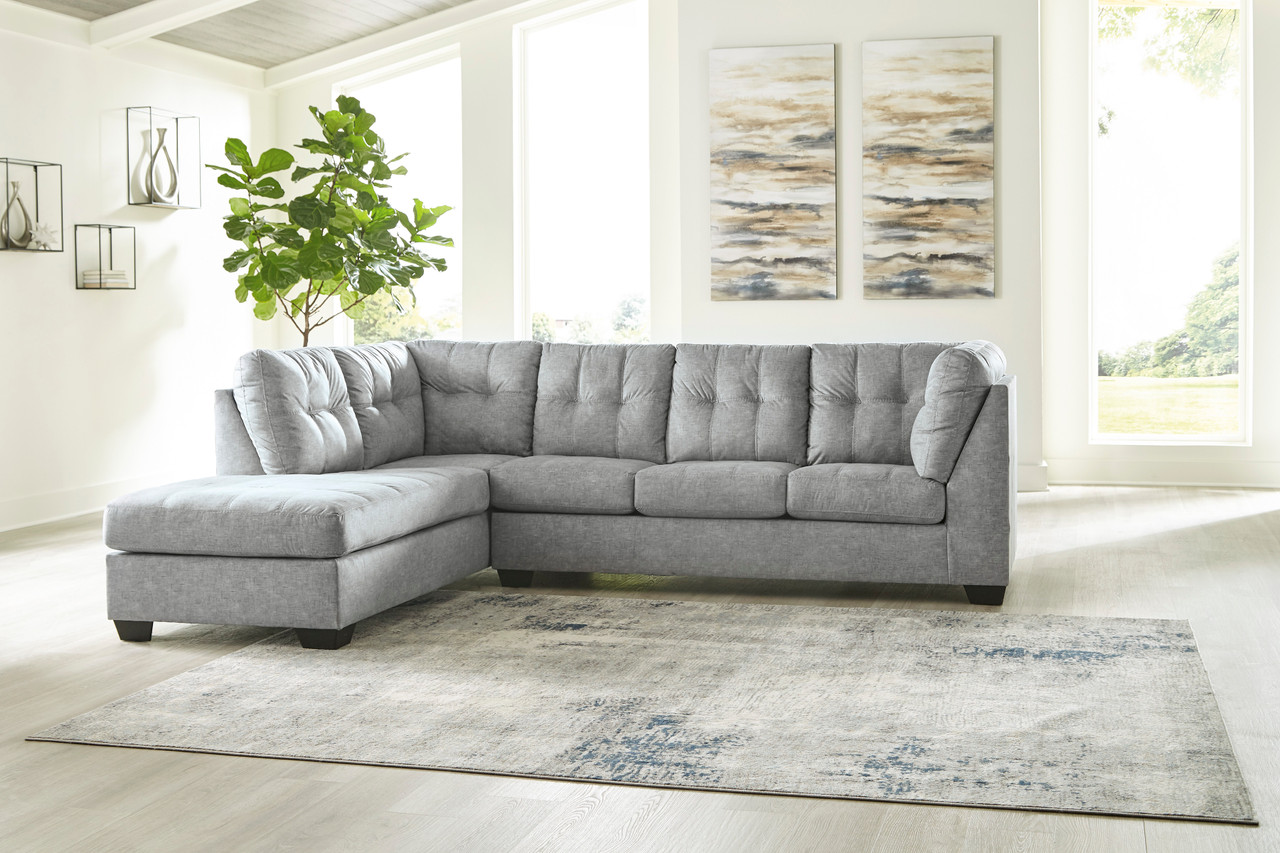 The Falkirk 2Piece Sectional with Chaise Left Arm Facing sold at