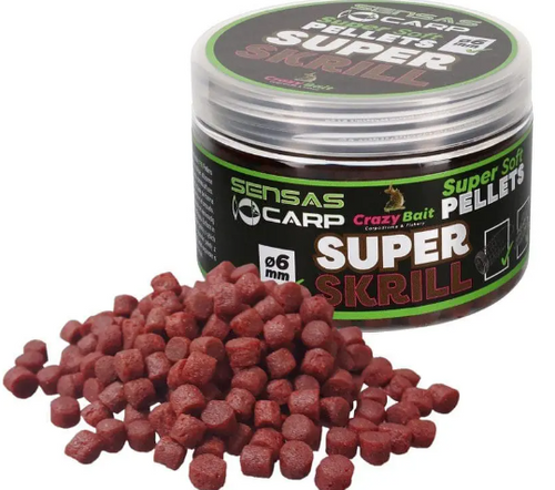 Super Soft Pellets 4mm Super Krill 60g