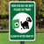 Clean Up After Your Pet Aluminum Sign - 12" x 18"