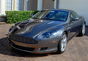 Pinnacle Signature Series II createse a high-gloss, reflective finish on lighter colored vehicles such as this Aston Martin