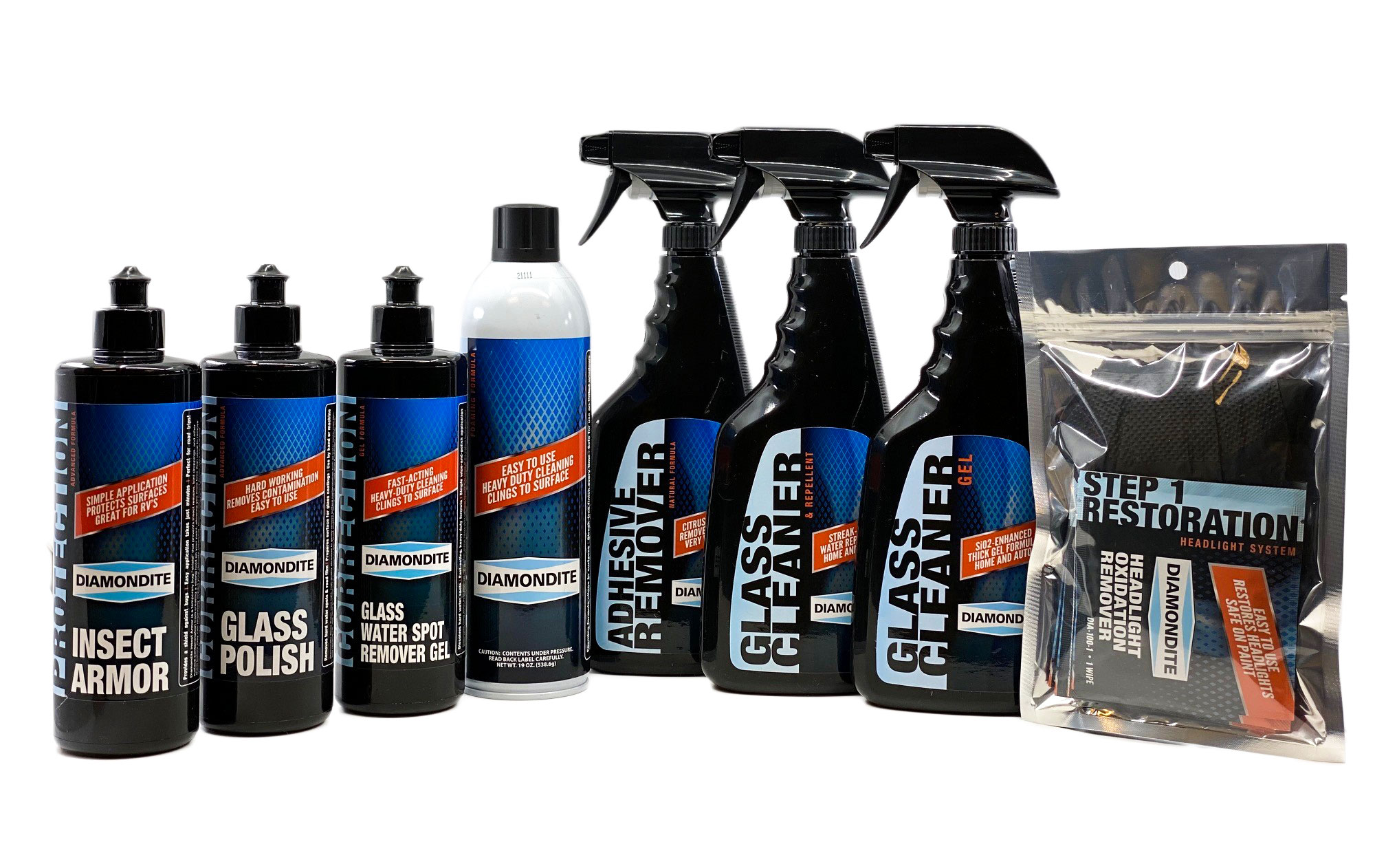 Glass Cleaner Aerosol  Diamondite Glass Cleaning Products