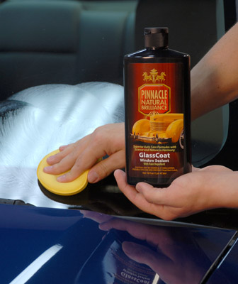 Pinnacle GlassCoat Window Sealant with Rain Repellent, glass protectant,  windshield sealant