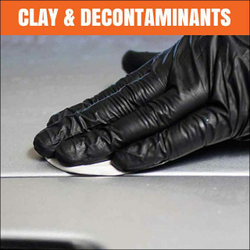 Fine Grade Clay Bar & Towel Kit - Decontaminate Car Paintwork