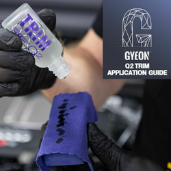 Ondartet tumor undtagelse gift GYEON Q2 Trim Application Guide