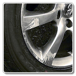 Car Wheel Scratch Repair Kit Alloy Rim Scrapes Scratches Remover