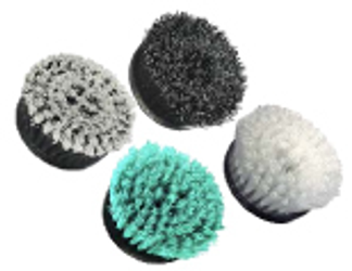 Carpet Brush for DA Polishers - Buffers, 5 Hook and Loop with 7/8