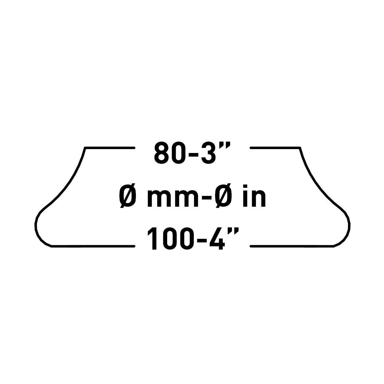 Rupes 80-100mm - 4 Inch Foam Pad - 6 Pack