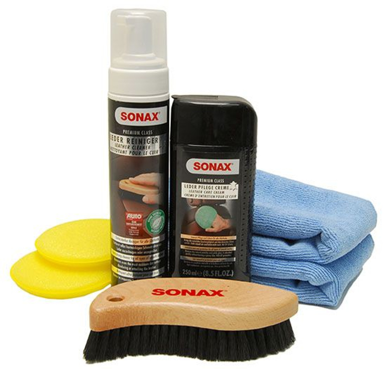 SONAX Premium Class Leather Care Kit