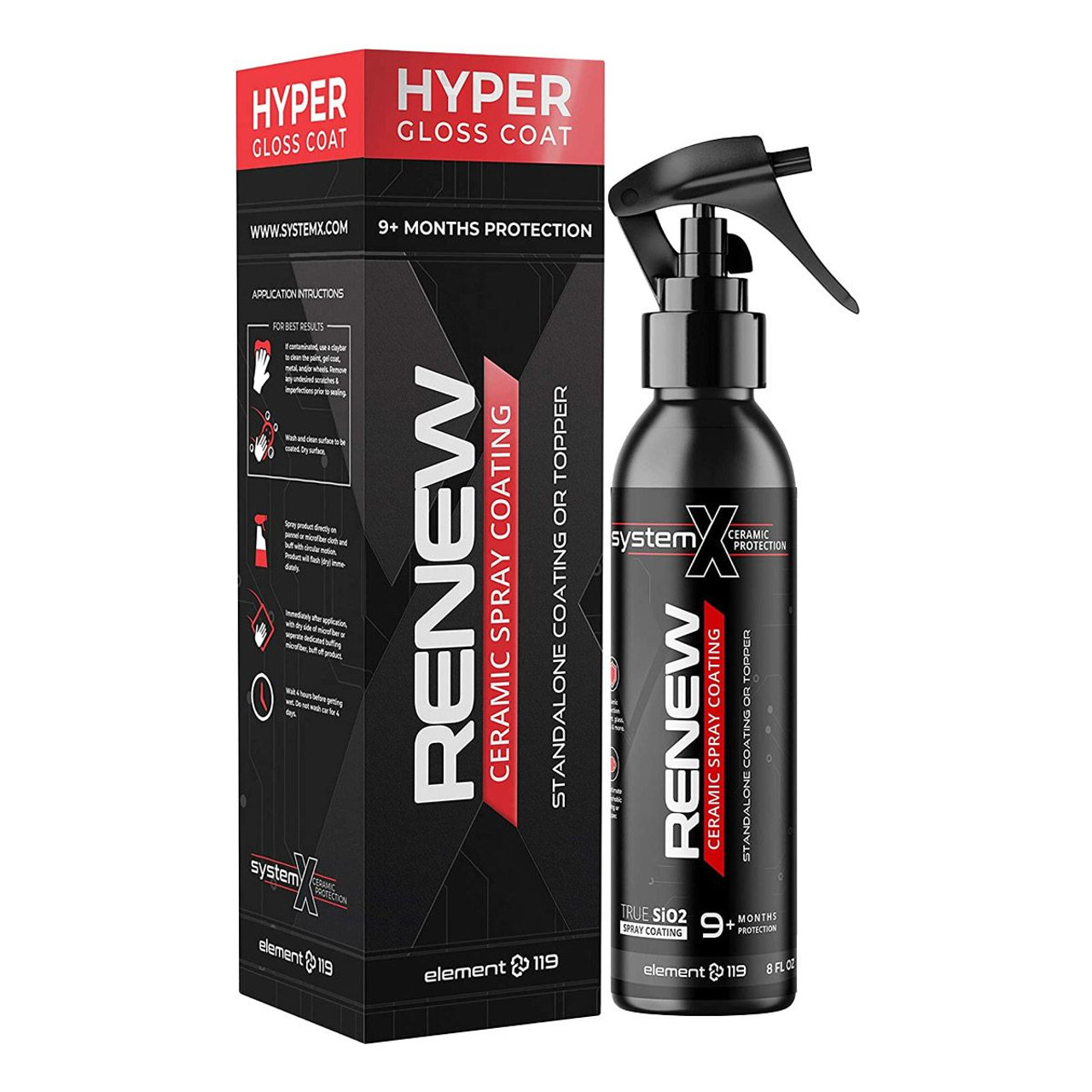 Nexgen Interior Ceramic Spray | SiO2 Fortified Coating 8 oz