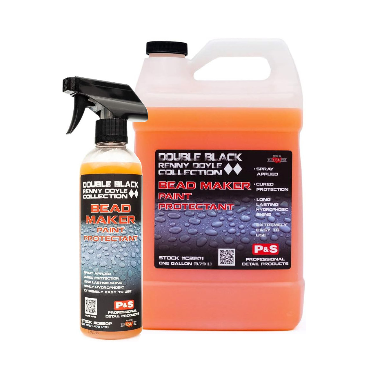 P&S Professional Detail Products - Bead Maker - Paint Protectant & Sealant,  Easy Spray & Wipe Application, Cured Protection, Long Lasting Gloss