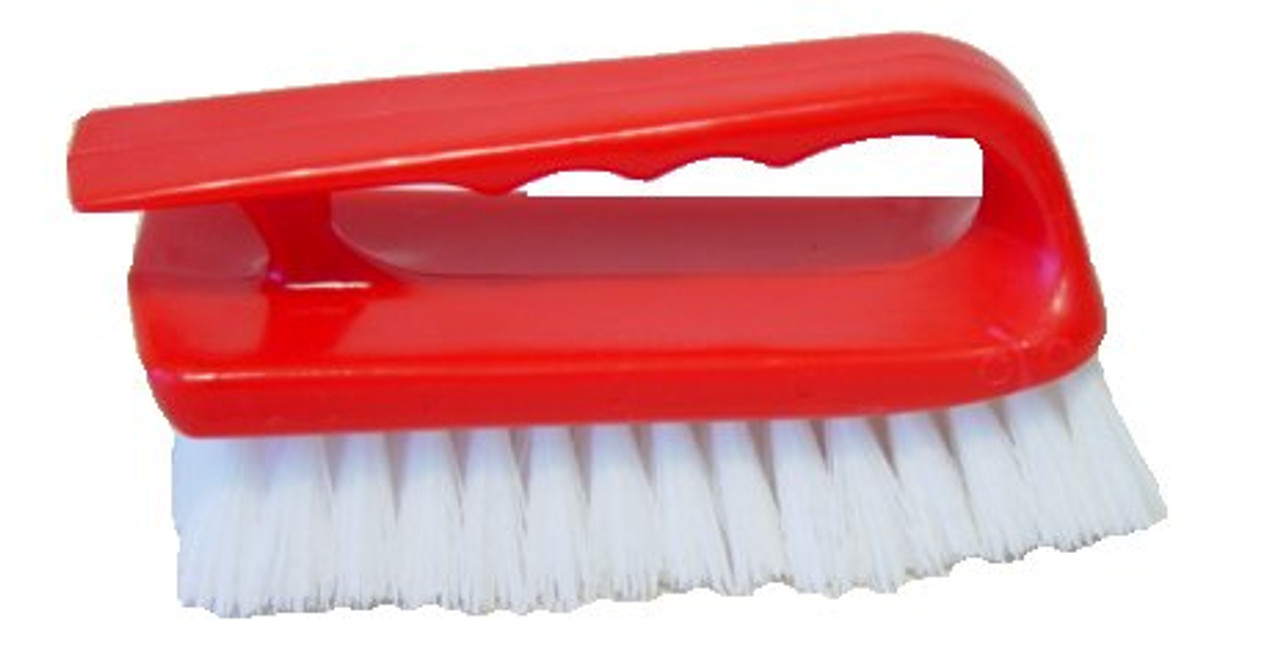 Viking Carpet Cleaning Brush, Scrub Brush for Floor Mats, Cleaning Brush for Car and Home, Grey, 6.4 inch x 2.8 inch x 1.8 inch
