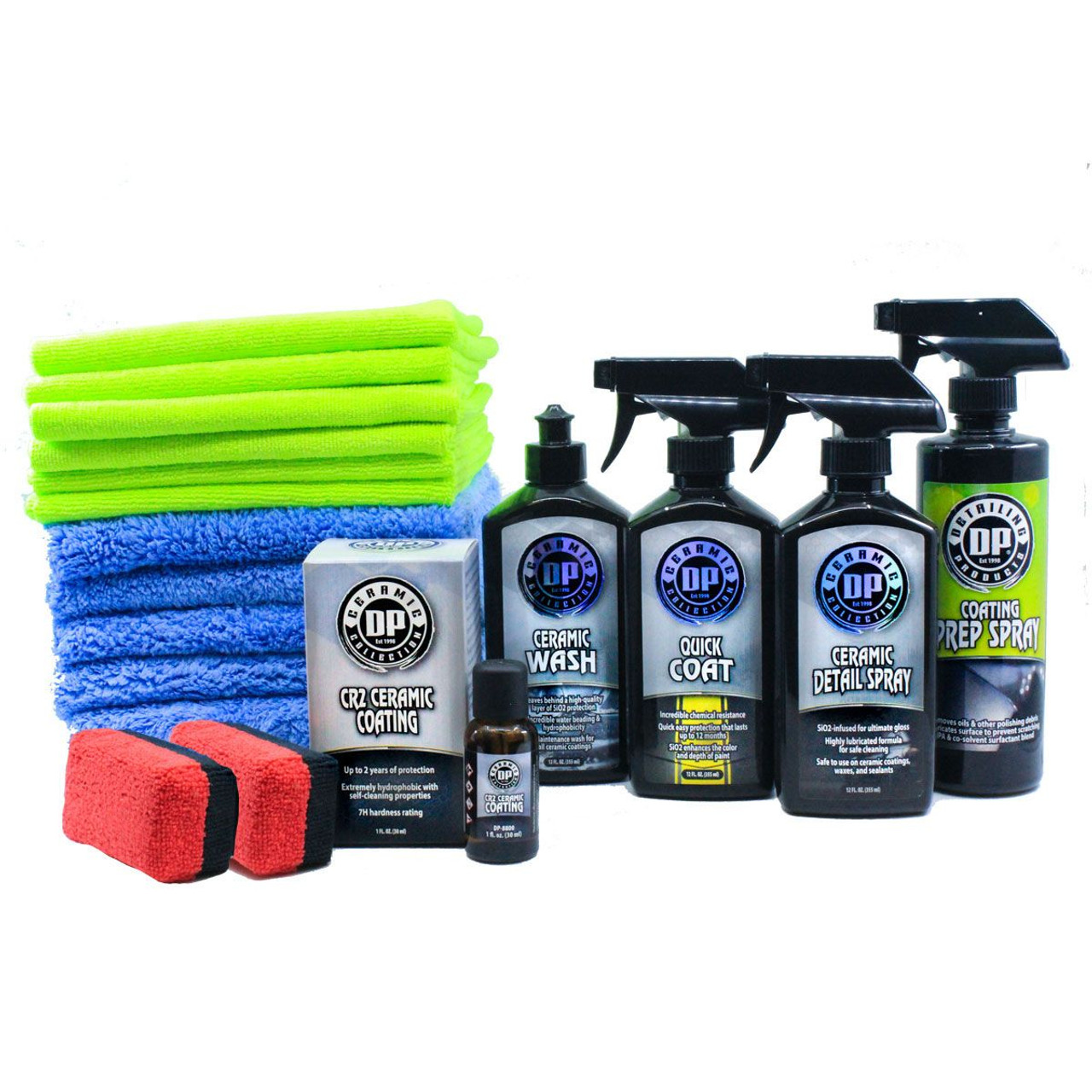 Premium Spray Detailing Kit - Ceramic Coating, Waterless Car Wash & Pl –  Level Finish