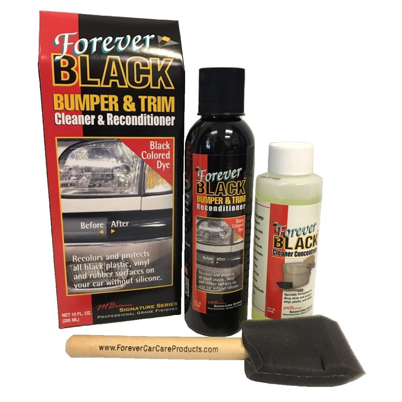Forever Black Bumper  Trim Dye Kit