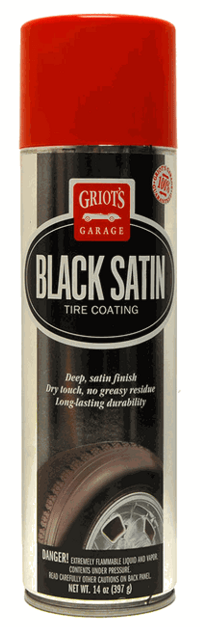 Black Satin Tire Coating - Griot's Garage