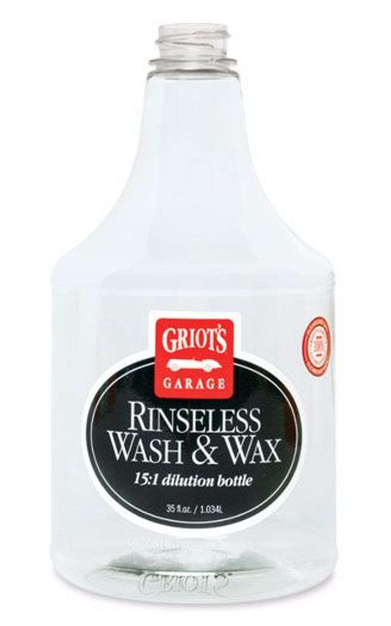 Rinseless Wash & Wax Secondary Bottle - Griot's Garage