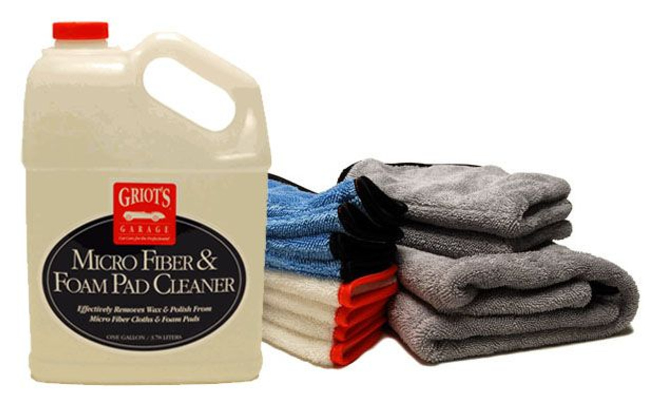 Microfiber Plush Edgeless Wash Cloths - Griot's Garage