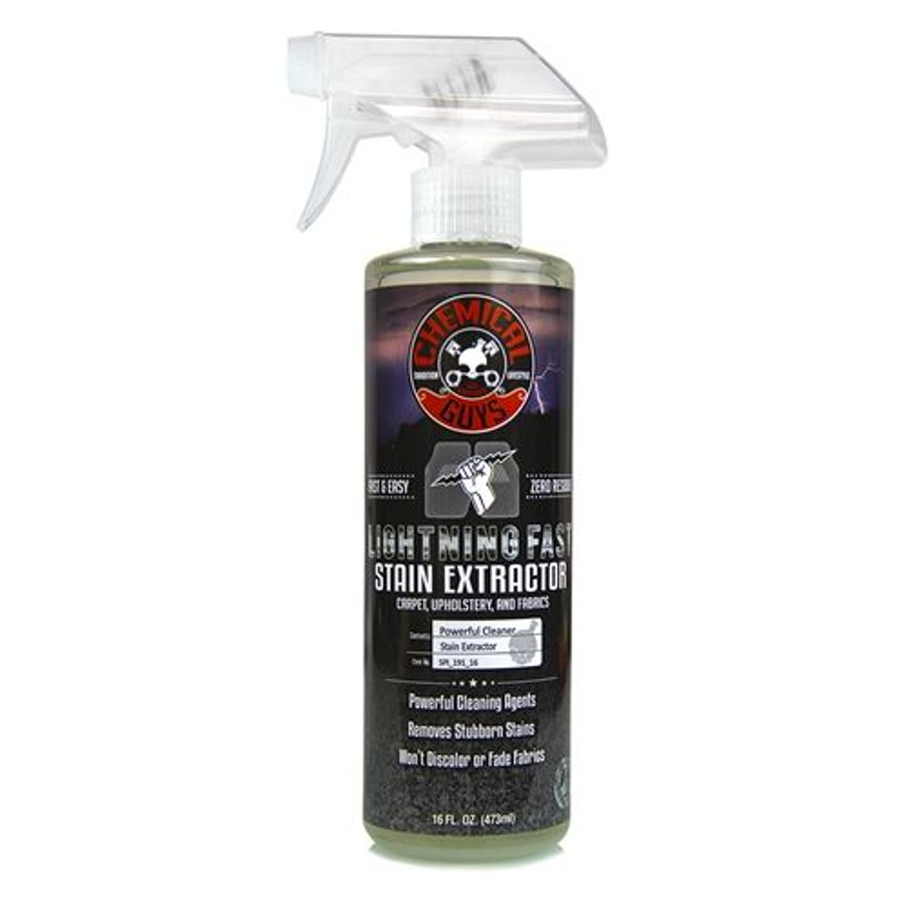 Chemical Guys Stain Extractor, Lightning Fast - 16 fl oz