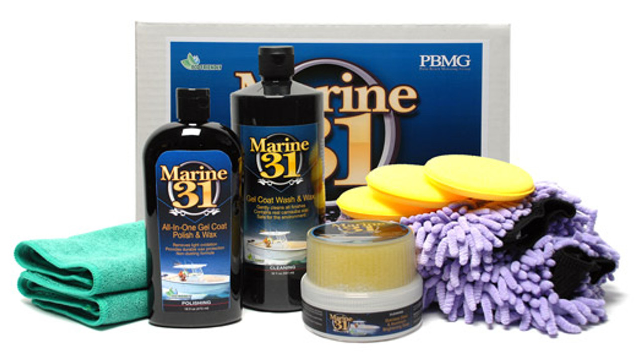 Marine 31 Captain's Boat Care Kit 