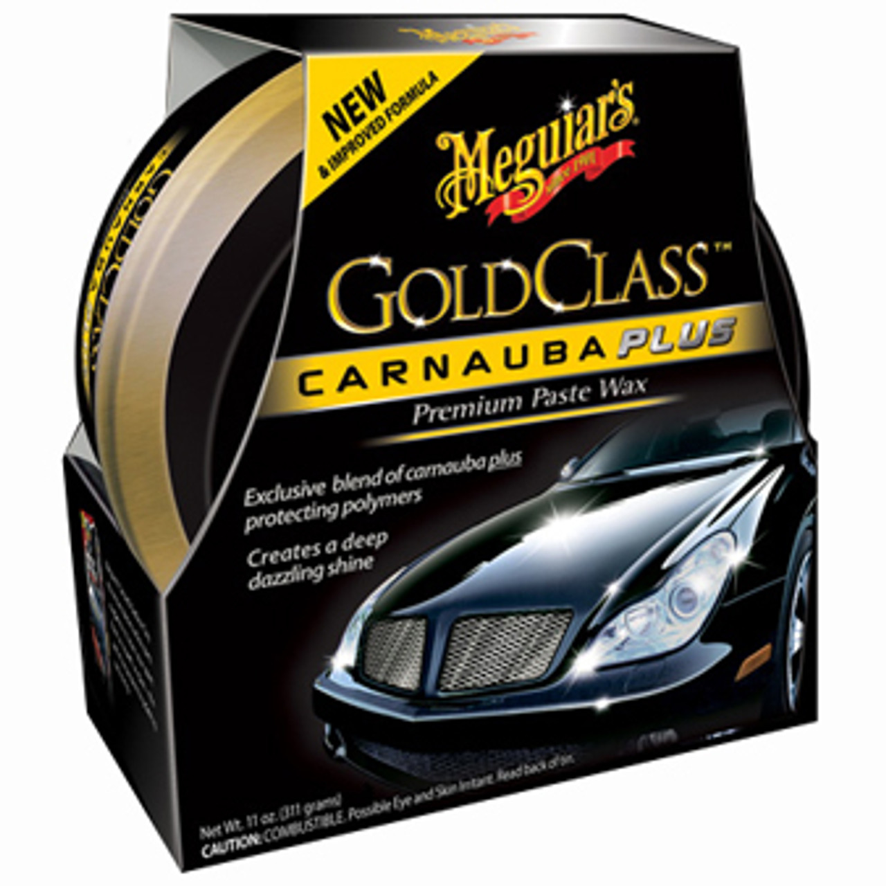 2) Meguiars Cleaner Wax 16oz Car Auto Detailing Liquid Wax ~ Ships Fast