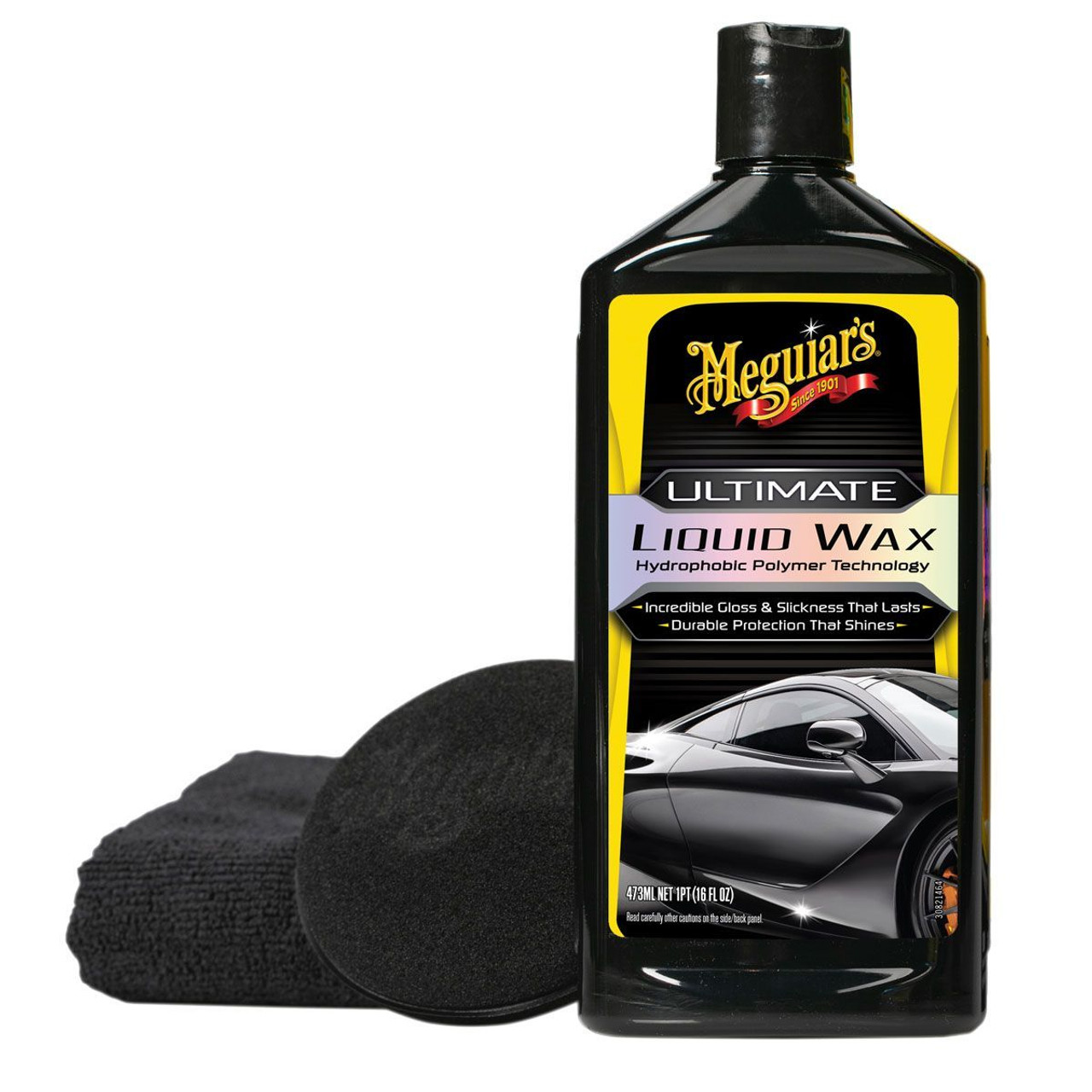 MEGUIAR's Ultimate Car Waterless Wash & Wax Shampoo | Spot Free Wash & Long  Lasting Glossy Finish Without Water, Liquid