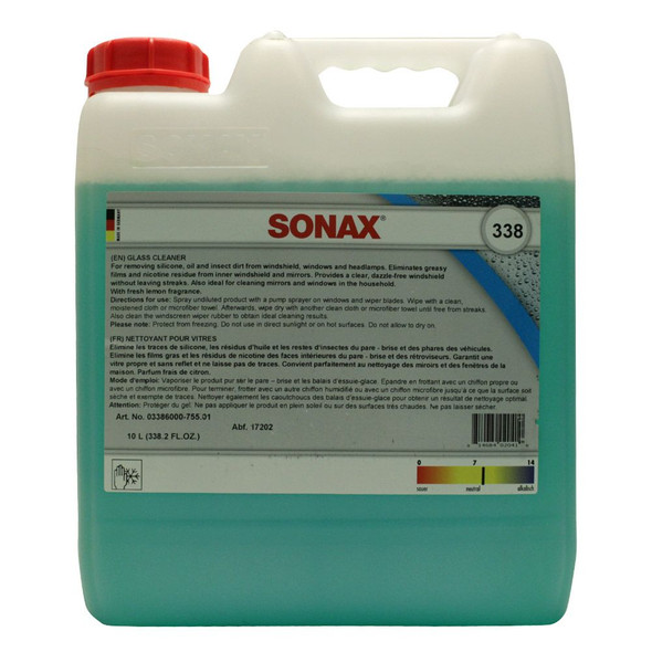 SONAX Glass Cleaner - 10 Liter